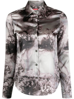 

Floral-print satin shirt, Diesel Floral-print satin shirt