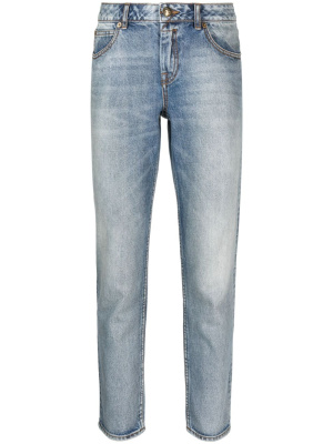 

Stonewashed cropped jeans, ZIMMERMANN Stonewashed cropped jeans