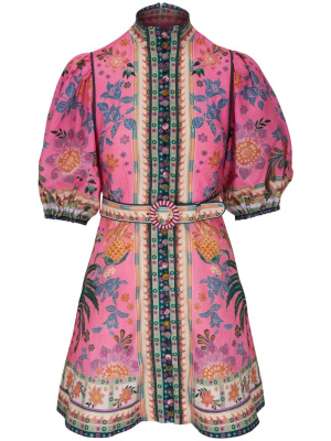 

Ginger buttoned minidress, ZIMMERMANN Ginger buttoned minidress