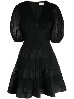 

Panelled pleated minidress, ZIMMERMANN Panelled pleated minidress