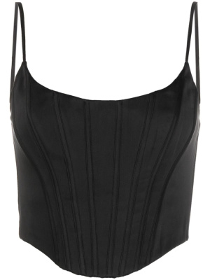 

Slim-cut silk corset top, ZIMMERMANN Slim-cut silk corset top