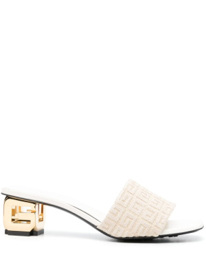 

G Cube 50mm leather mules, Givenchy G Cube 50mm leather mules