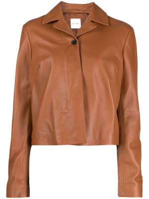 

Peaked leather jacket, Paul Smith Peaked leather jacket