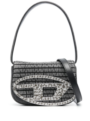 

1dr denim shoulder bag, Diesel 1dr denim shoulder bag
