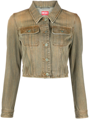 

De-Slimmy cropped denim jacket, Diesel De-Slimmy cropped denim jacket