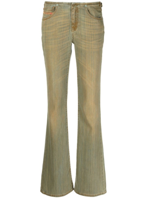 

Logo-plaque flared jeans, Diesel Logo-plaque flared jeans
