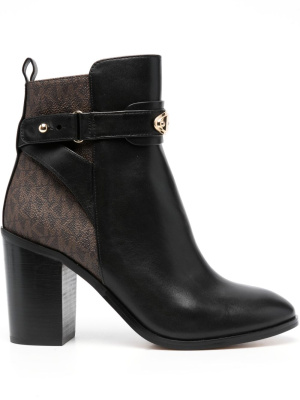 

Darcy 90mm monogram-print boots, Michael Michael Kors Darcy 90mm monogram-print boots