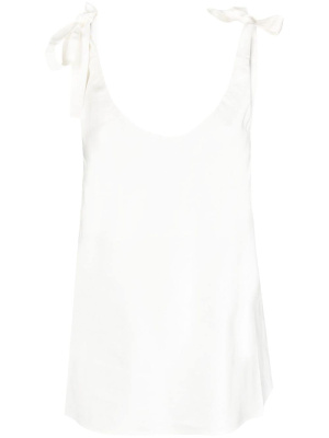 

Tie-shoulder camisole top, ZIMMERMANN Tie-shoulder camisole top