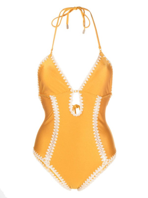 

Vacay Keyhole Crochet one-piece, ZIMMERMANN Vacay Keyhole Crochet one-piece