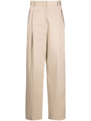 

Wide-leg gabardine trousers, Lanvin Wide-leg gabardine trousers