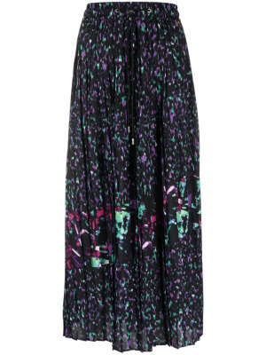 

Abstract pattern-print midi skirt, BOSS Abstract pattern-print midi skirt