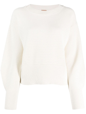 

Waffle-knit crew-neck jumper, BOSS Waffle-knit crew-neck jumper