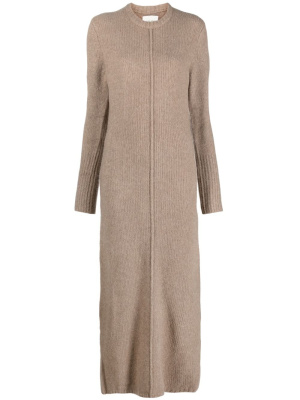 

Round-neck knitted maxi dress, Loulou Studio Round-neck knitted maxi dress