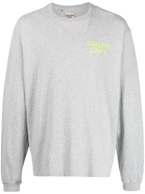 

Logo-print cotton sweatshirt, GALLERY DEPT. Logo-print cotton sweatshirt