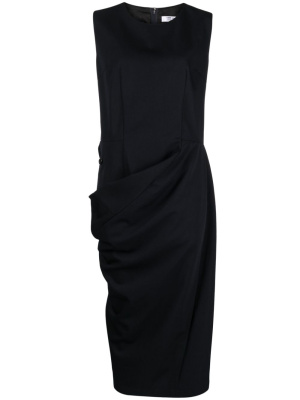 

Round-neck sleeveless midi dress, Comme Des Garçons Comme Des Garçons Round-neck sleeveless midi dress