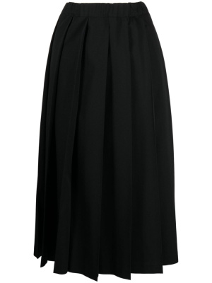 

Pleated wool midi skirt, Comme Des Garçons Comme Des Garçons Pleated wool midi skirt