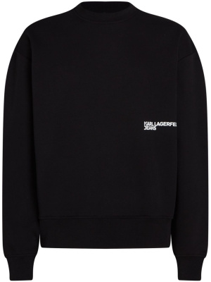 

Logo-print crew-neck jumper, Karl Lagerfeld Jeans Logo-print crew-neck jumper
