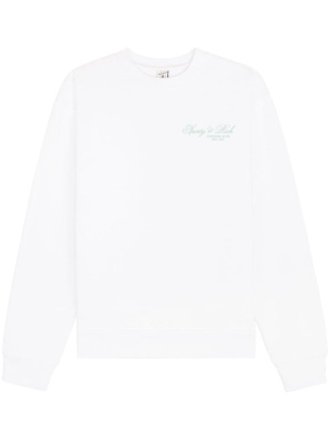 

Villa logo-print sweatshirt, Sporty & Rich Villa logo-print sweatshirt