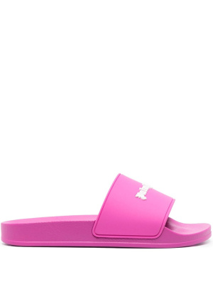 

Logo-embossed slides, Palm Angels Logo-embossed slides