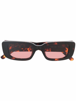 

Giorgina rectangular sunglasses, Palm Angels Giorgina rectangular sunglasses