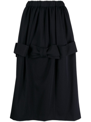 

High-waisted straight-hem skirt, Comme Des Garçons Girl High-waisted straight-hem skirt