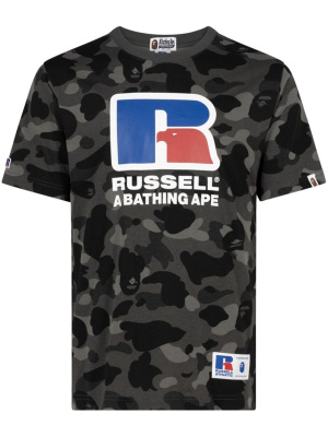 

X Russell Athletic Color Camo T-shirt, A BATHING APE® X Russell Athletic Color Camo T-shirt