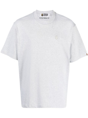 

Logo-embroidered cotton T-shirt, A BATHING APE® Logo-embroidered cotton T-shirt