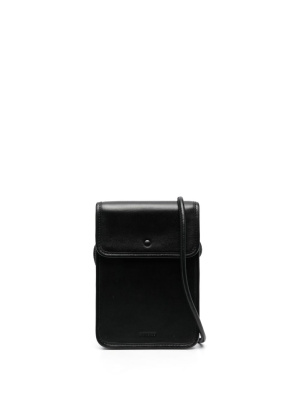 

Dealer embossed-logo messenger bag, SANDRO Dealer embossed-logo messenger bag
