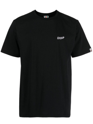 

Logo-print cotton T-shirt, A BATHING APE® Logo-print cotton T-shirt