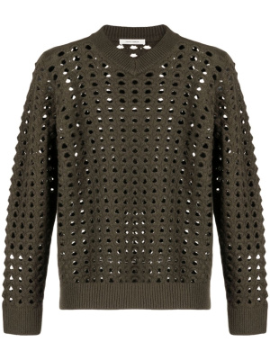 

Long-sleeve perforated sweatshirt, Craig Green Long-sleeve perforated sweatshirt