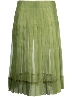 

Pleated midi skirt, KHAITE Pleated midi skirt