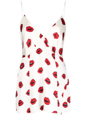 

Grisella graphic-print silk top, KHAITE Grisella graphic-print silk top