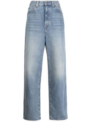 

Tapered-leg cotton jeans, KHAITE Tapered-leg cotton jeans