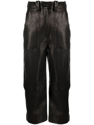 

High-waisted cropped trousers, KHAITE High-waisted cropped trousers