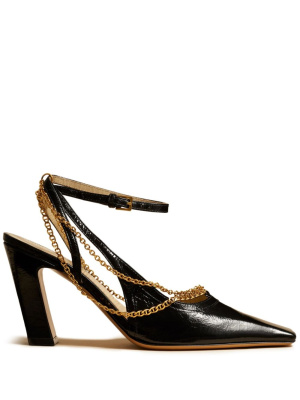 

The Marfa 90mm leather pumps, KHAITE The Marfa 90mm leather pumps