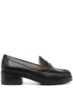 

Wren 40mm almond-toe loafers, Lauren Ralph Lauren Wren 40mm almond-toe loafers
