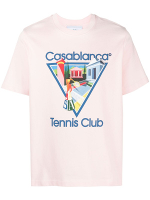 

Graphic-print cotton T-shirt, Casablanca Graphic-print cotton T-shirt