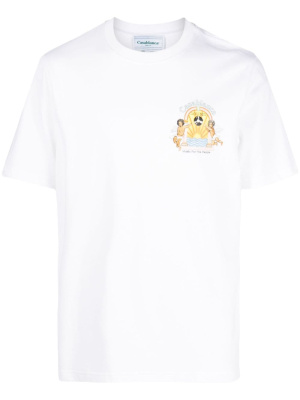 

Studio De Musique graphic-print T-shirt, Casablanca Studio De Musique graphic-print T-shirt
