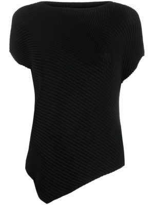 

Fully-pleated asymmetric top, Issey Miyake Fully-pleated asymmetric top