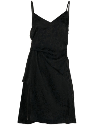 

Logo-print jacquard dress, Off-White Logo-print jacquard dress