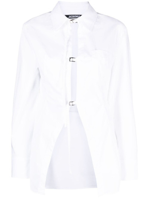 

La Chemise Lavoir buckled shirt, Jacquemus La Chemise Lavoir buckled shirt
