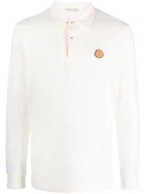 

Logo-patch cotton polo shirt, Moncler Logo-patch cotton polo shirt