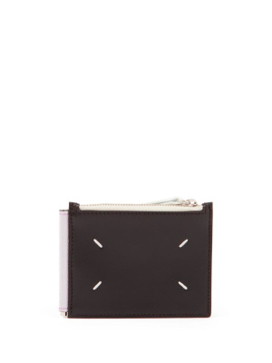 

Four-stitch leather wallet, Maison Margiela Four-stitch leather wallet