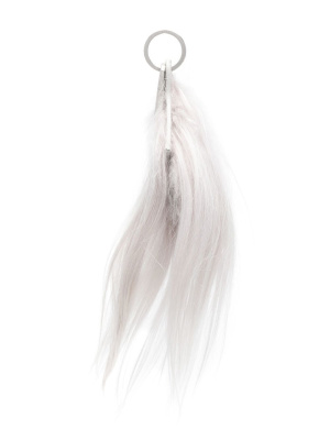 

Goat fur zip keyring, Rick Owens Goat fur zip keyring