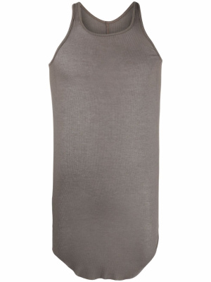

Longline ribbed tank top, Rick Owens Longline ribbed tank top