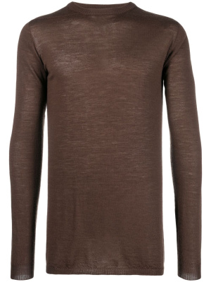 

Crew-neck virgin wool jumper, Rick Owens Crew-neck virgin wool jumper