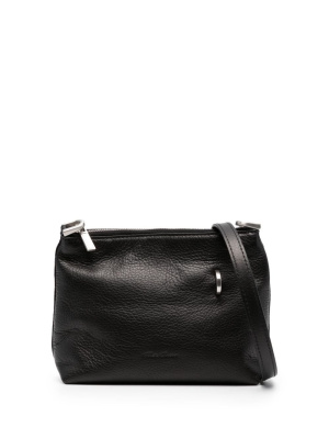 

Zipped leather messenger bag, Rick Owens Zipped leather messenger bag
