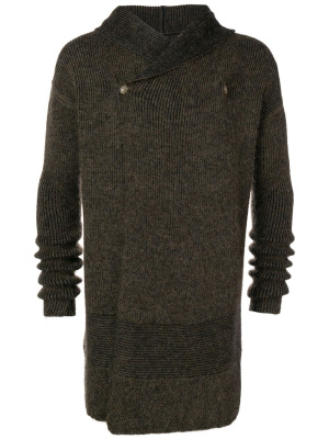 

Hooded fisherman cardigan, Rick Owens Hooded fisherman cardigan