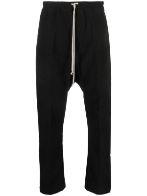 

Drop-crotch drawstring trousers, Rick Owens Drop-crotch drawstring trousers