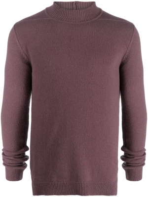 

Mock-neck knitted jumper, Rick Owens Mock-neck knitted jumper